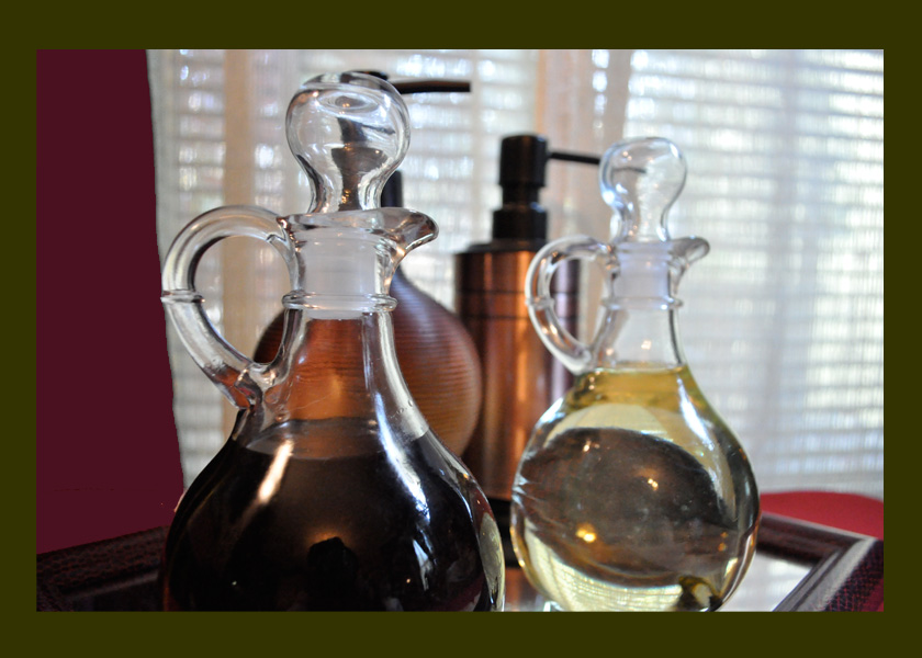 bottled essential oils